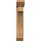 Ekena Millwork Imperial Slat Smooth Bracket w/ Offset Brace, Western Red Cedar, 7 1/2"W x 30"D x 42"H BKT0806X30X42IMP06SWR - alternate 3